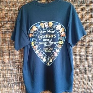 Taboo Graphic Guitar Music Tee Shirt